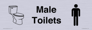 Dementia Male Toilet sign